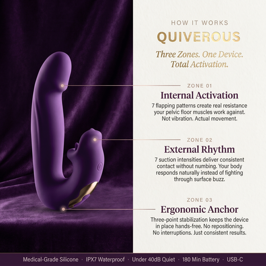 Quiverous™ 4-in-1 Pelvic Floor Trainer